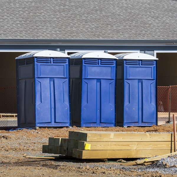 are there different sizes of portable toilets available for rent in Willow Spring